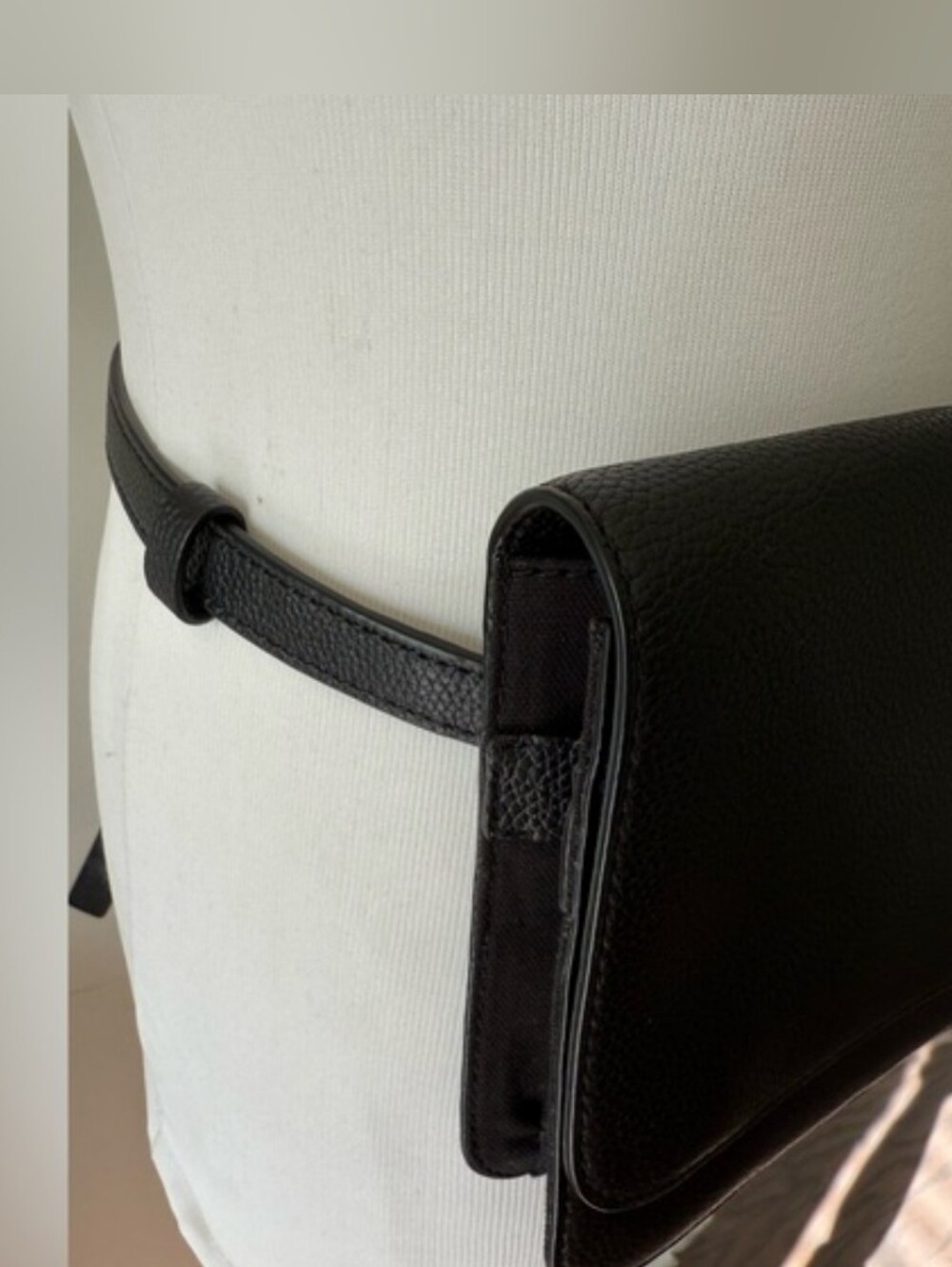 Away Black Pebbled Leather Crossbody Bag - Picture 5 of 15